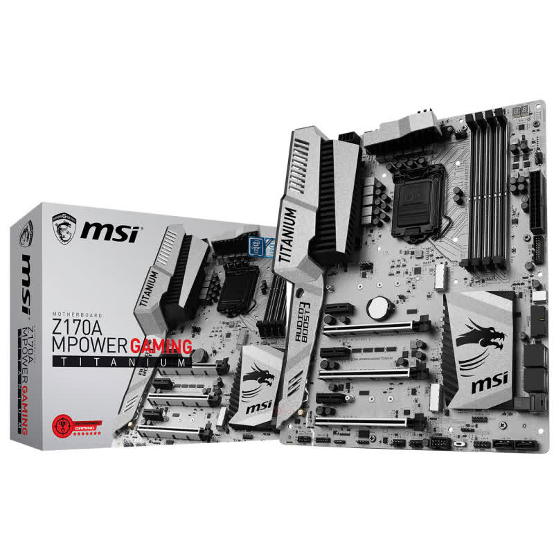 MSI Carte mère Z170A MPOWER GAMING TITANIUM Port LGA1151