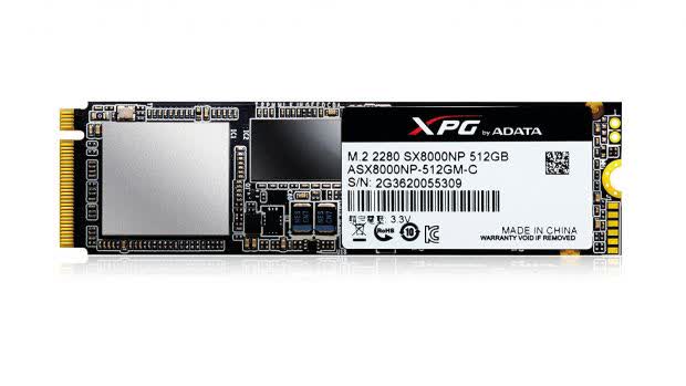 A-Data M.2 SX8000 NVMe PCIe