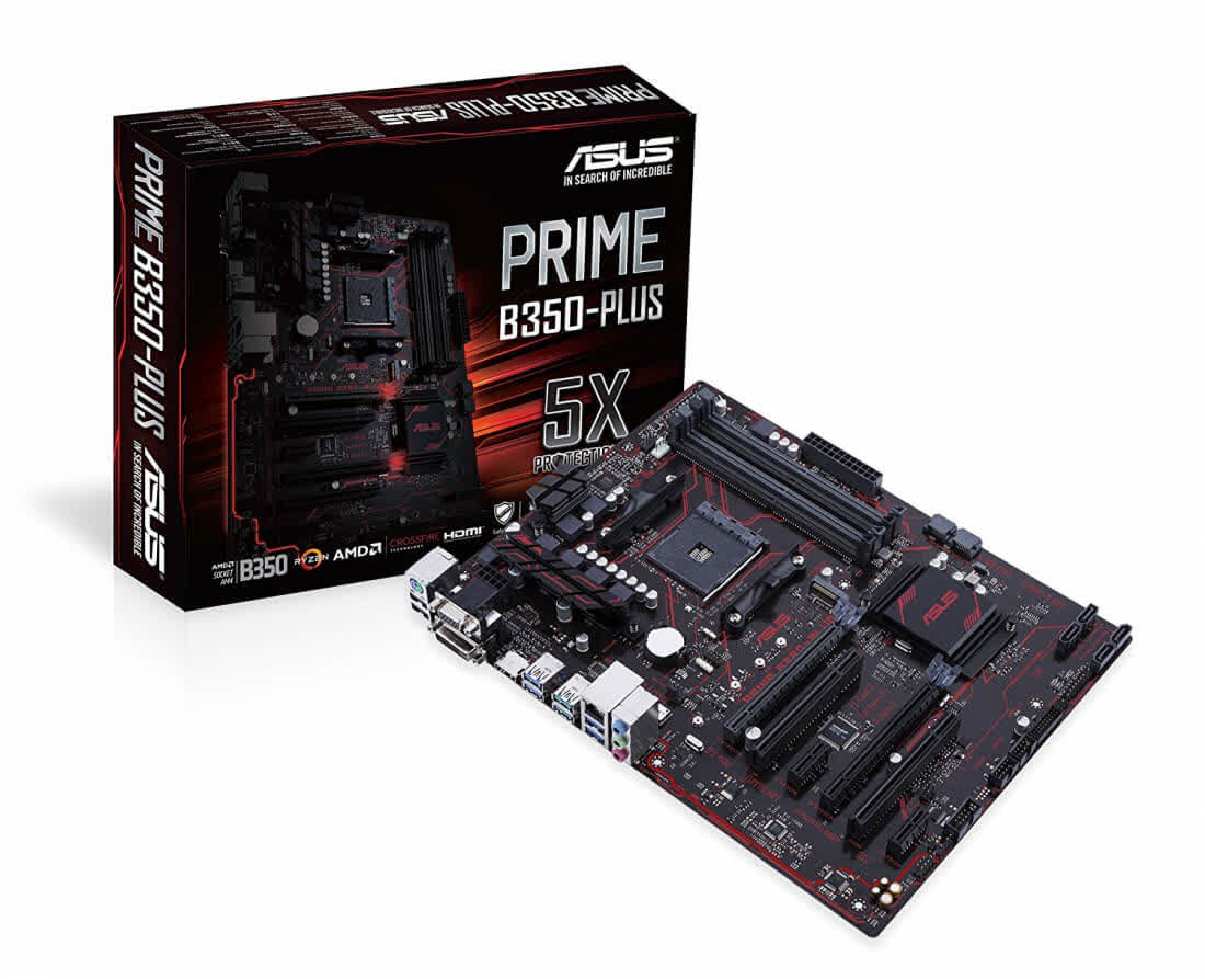 Asus Prime B350-Plus Reviews, Pros and Cons | TechSpot Asus Prime B350-Plus Reviews, Pros and Cons | TechSpot