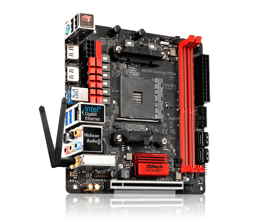 ASRock Fatal1ty AB350 Gaming-ITX/ac