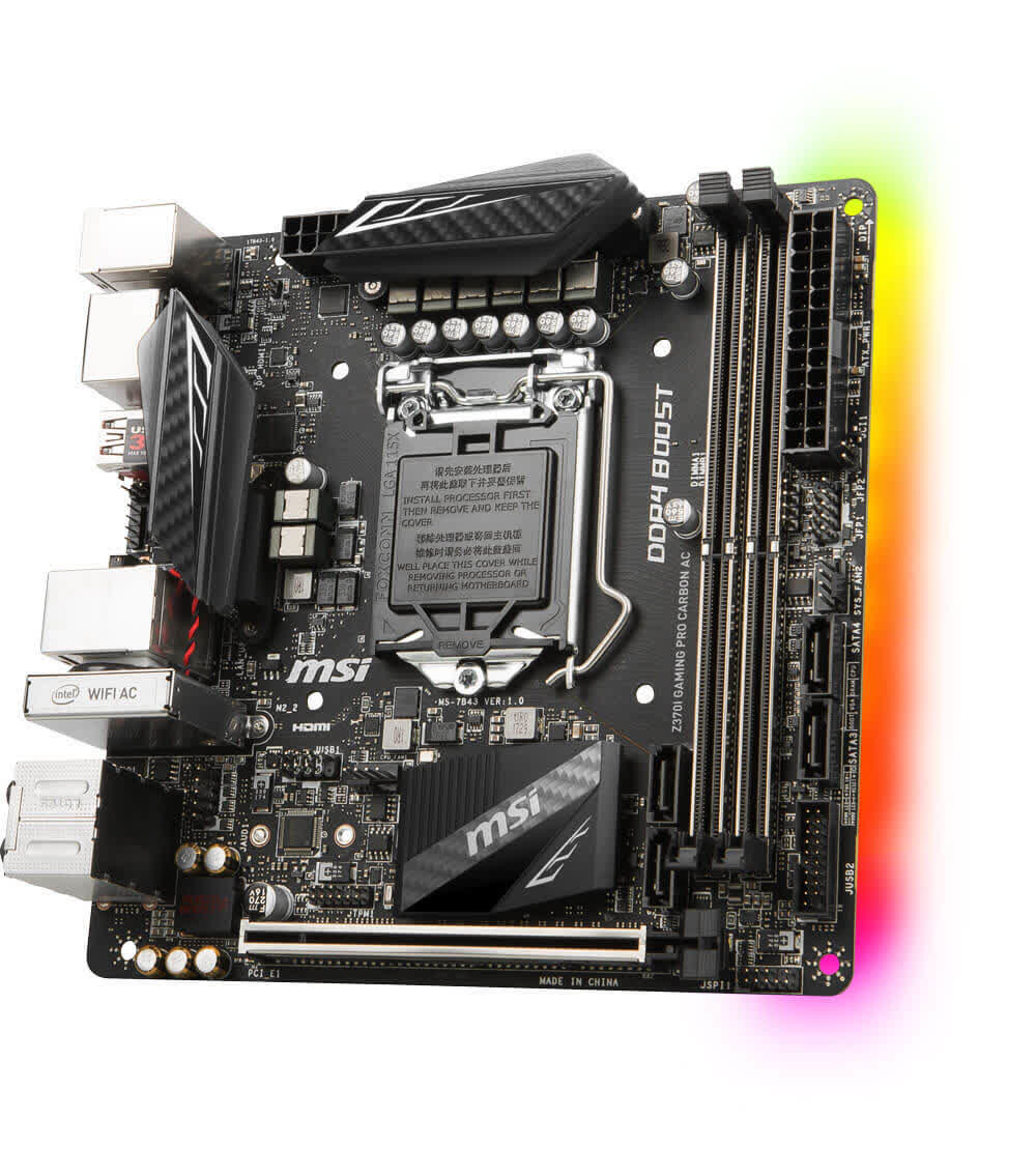 MSI Z370I Gaming Pro Carbon AC Reviews, Pros and Cons