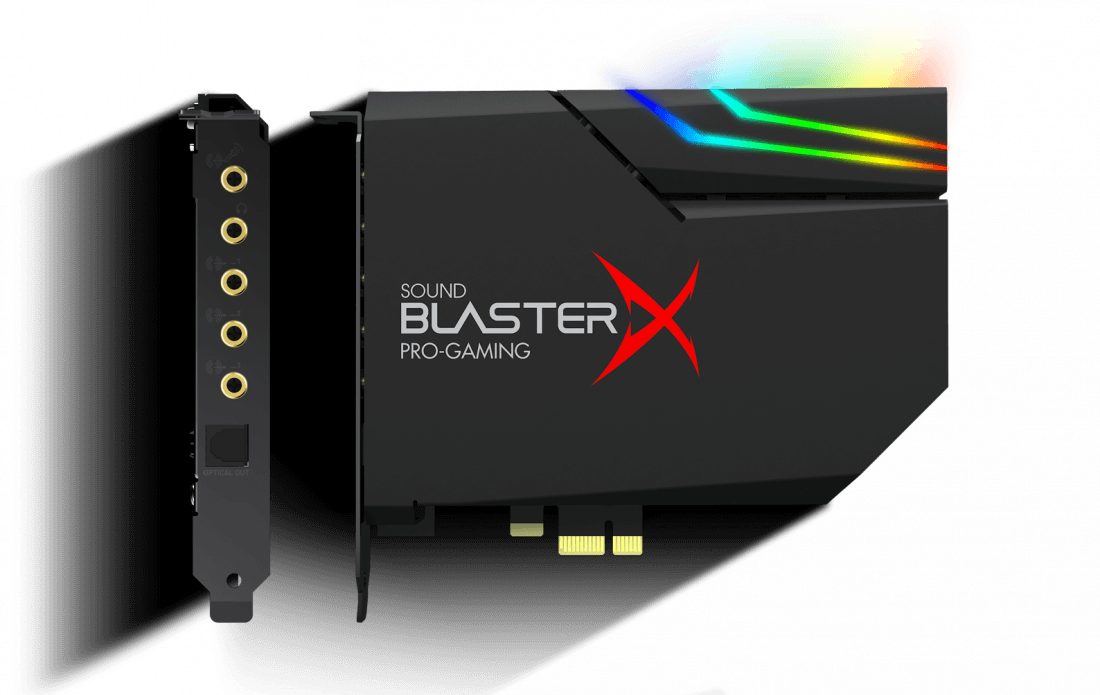 その他 CREATIVE SOUND BLASTER AE-5 PRO GAMING Creative Sound BlasterX AE-5 Plus Hi-res Gaming Sound Card