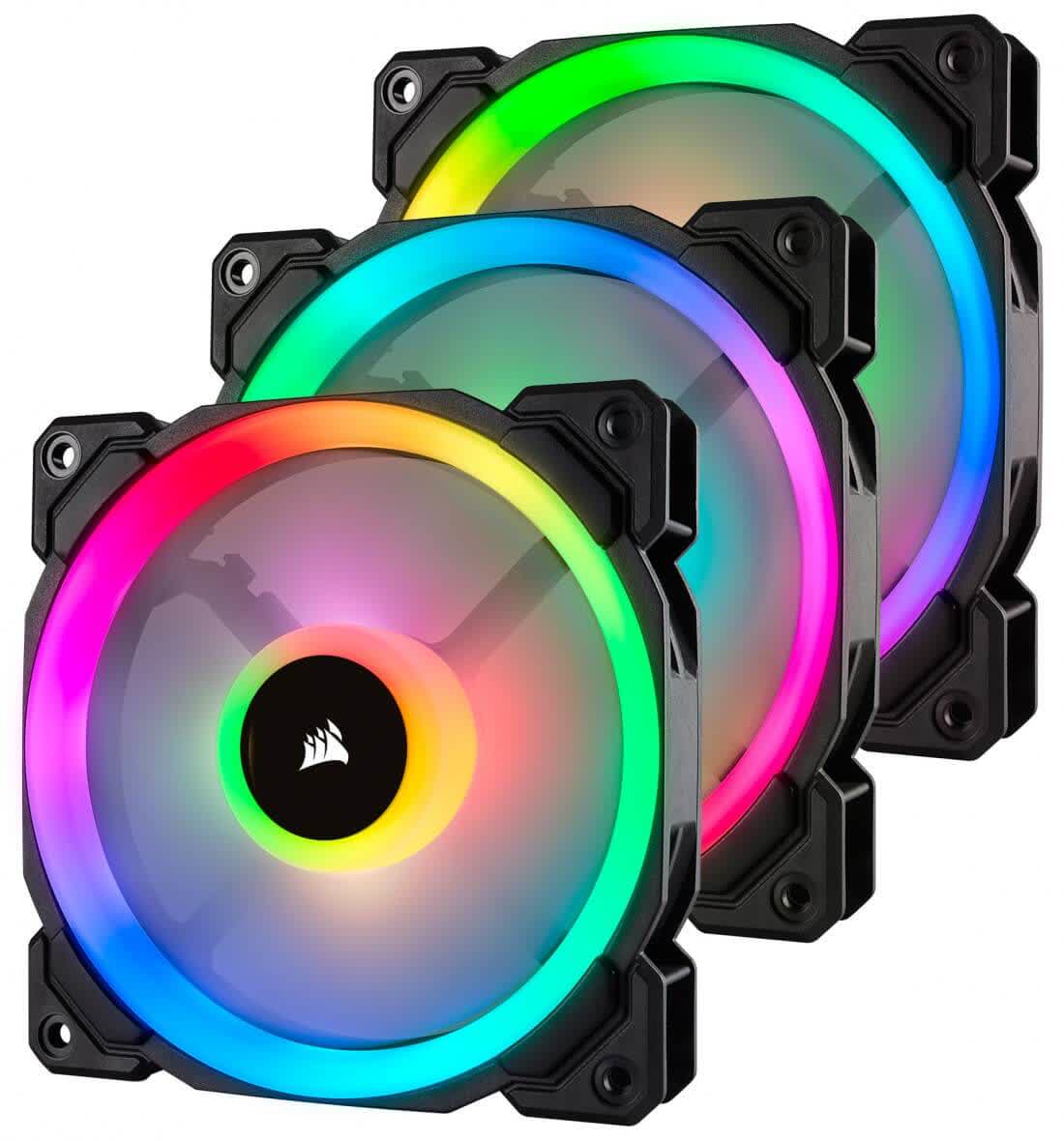 Corsair LL120 RGB - 120MM PWM - Ventilateur Boîtier Corsair sur