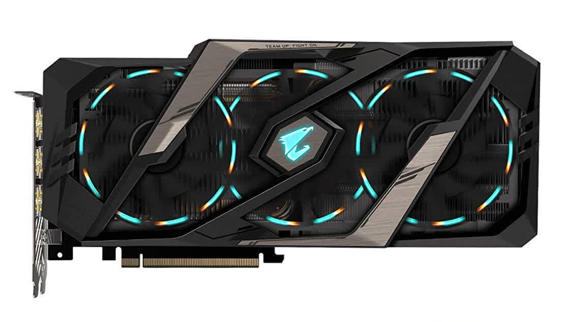 Gigabyte GeForce RTX 2070 Aorus Extreme 8GB GDDR6 PCIe