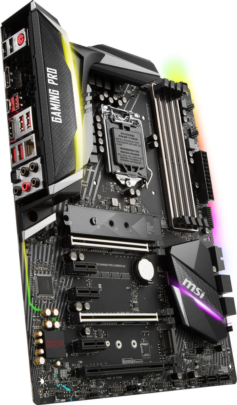 MSI Z370 Gaming Pro Carbon AC Motherboard Review