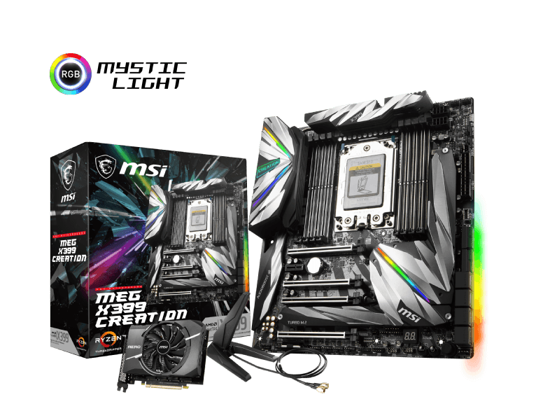 MSI MEG X399 Creation