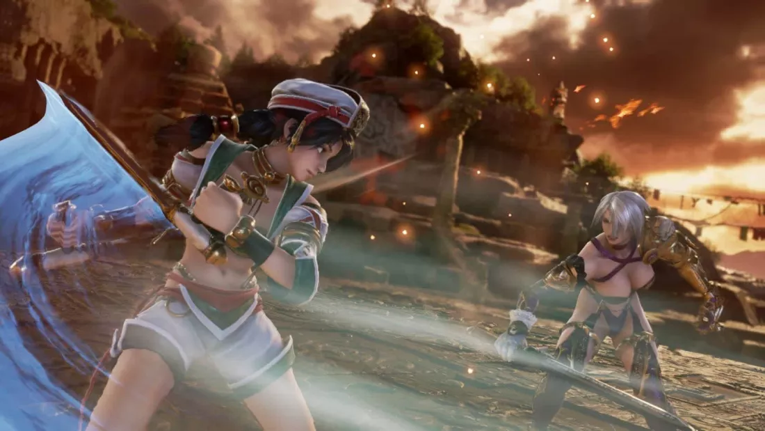 Combate online Soul Calibur V