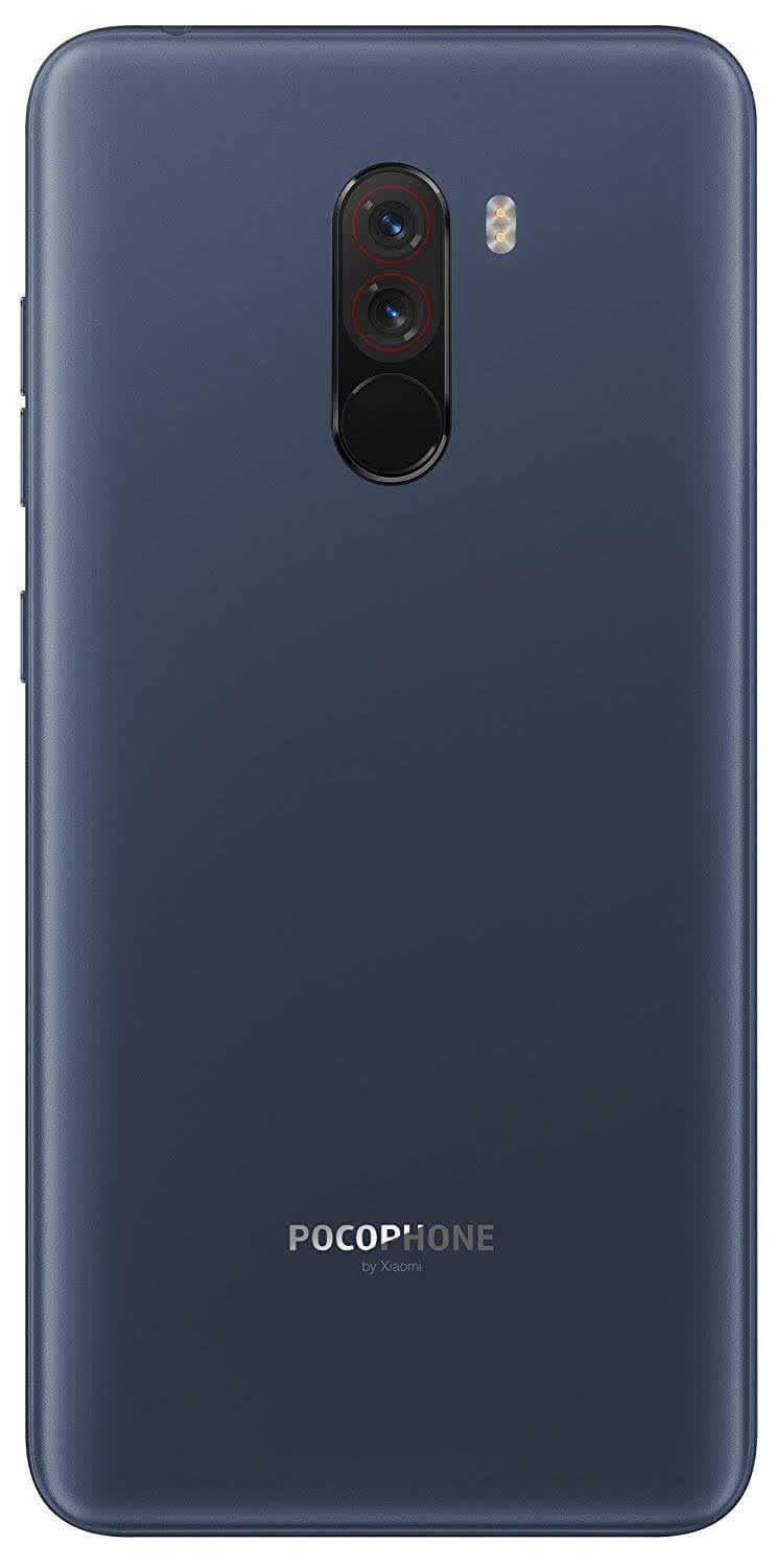 美品 Xiaomi pocophone F1 ブルー Global Version Xiaomi Pocophone F1 6GB 128GB Smartphone