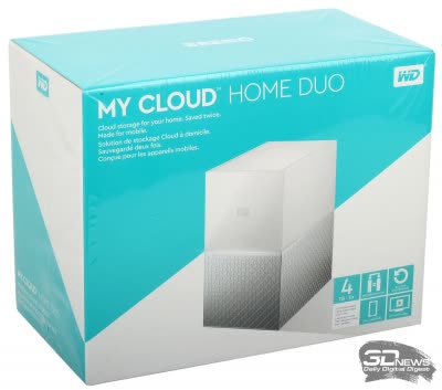 Western Digital My Cloud Home DUO WDBMU