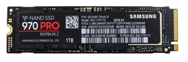 Samsung 970 Pro M.2 NVMe SSD