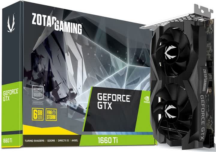 Zotac GeForce GTX 1660 Ti Firestorm 6GB GDDR6 PCIe