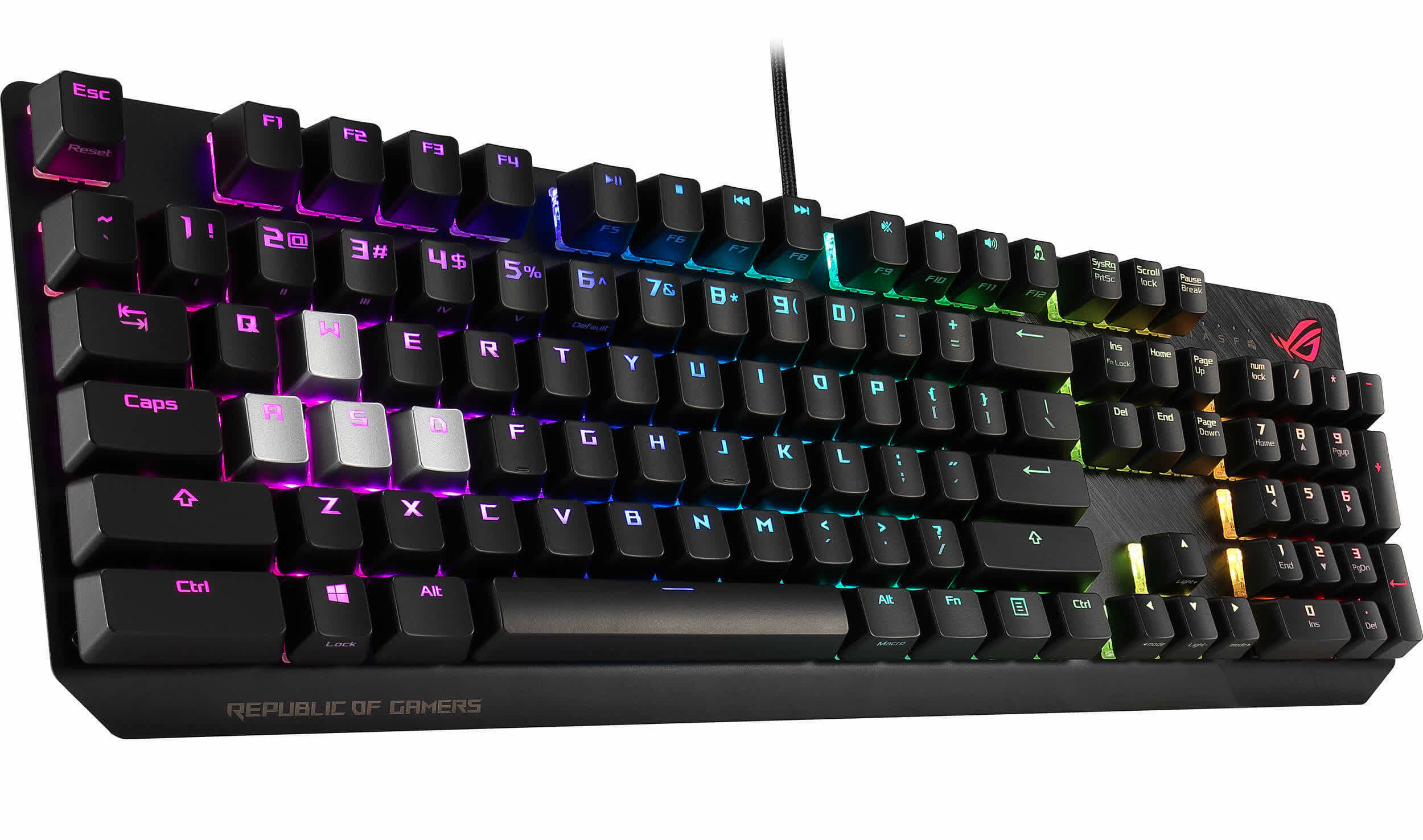 Test clavier mécanique ASUS ROG Strix Scope TKL