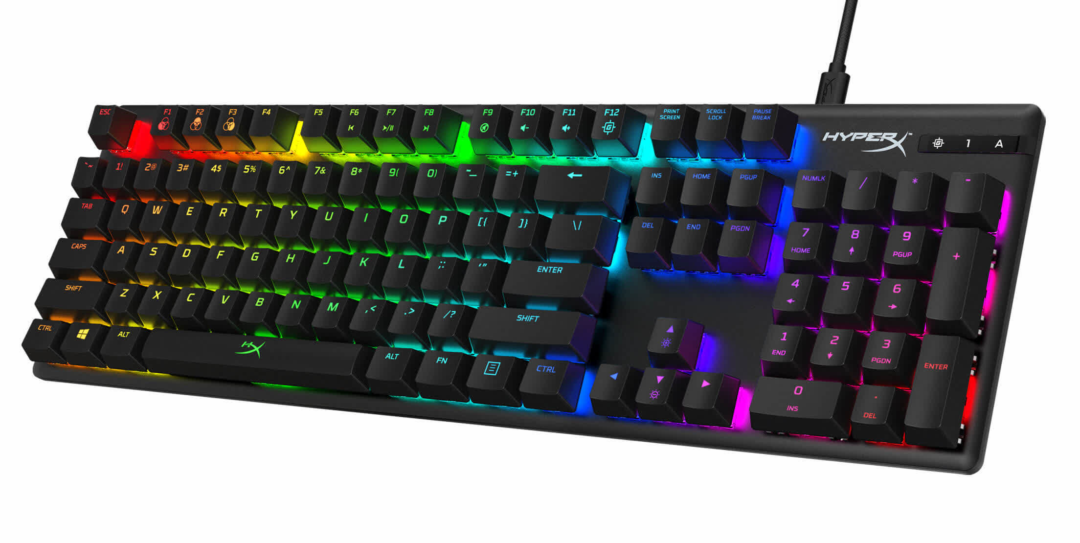 Подсветка клавиатуры хайпер икс. Клавиатура HYPERX Alloy Core RGB. HYPERX клавиатура механическая Alloy.