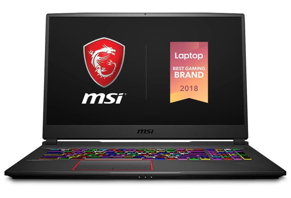 MSI GE75 8SX Raider - RTX2080 - Intel Gen 8