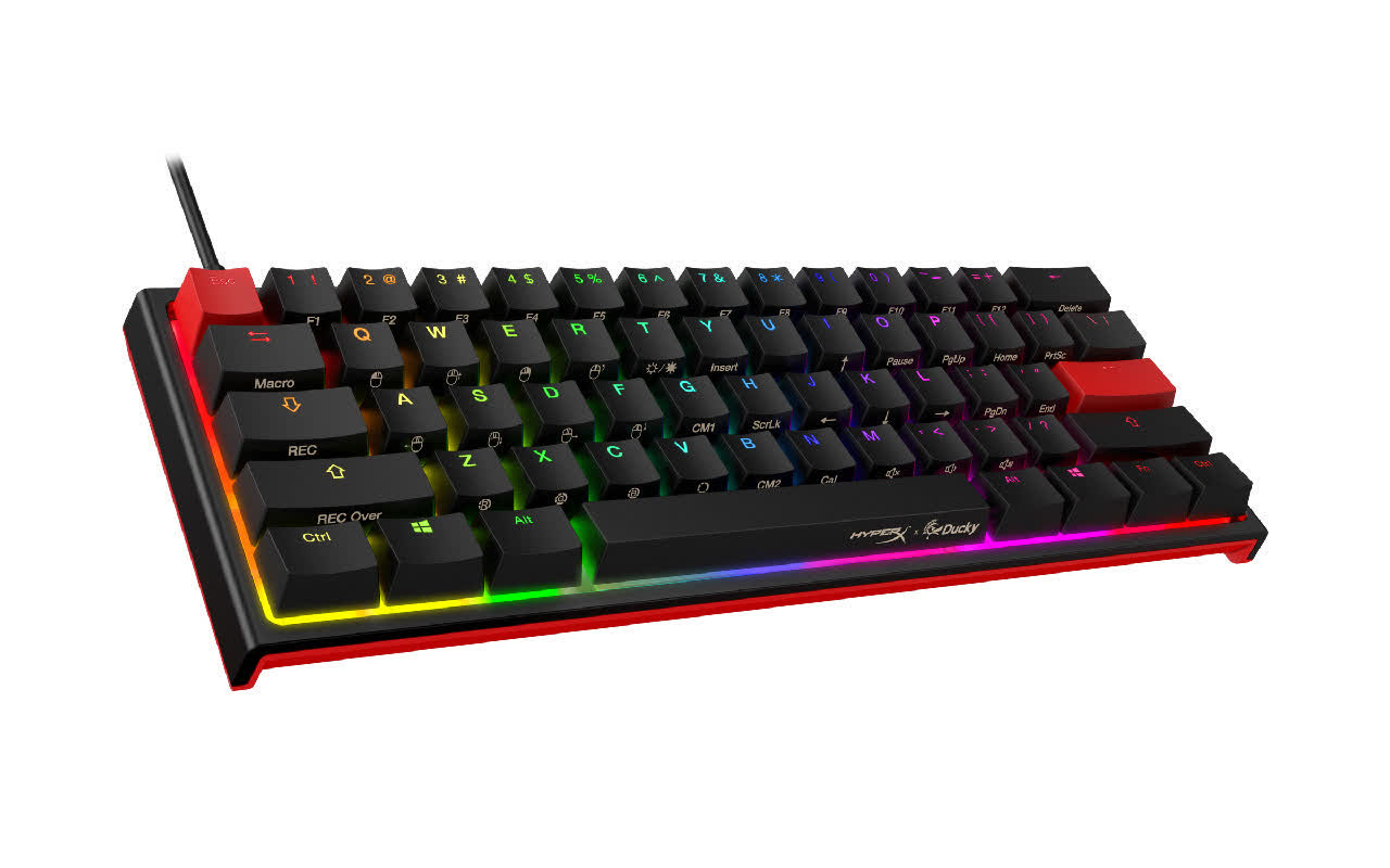 大人気通販】 Ducky One 2 Mini RGB 60% version 銀軸 Q1S67