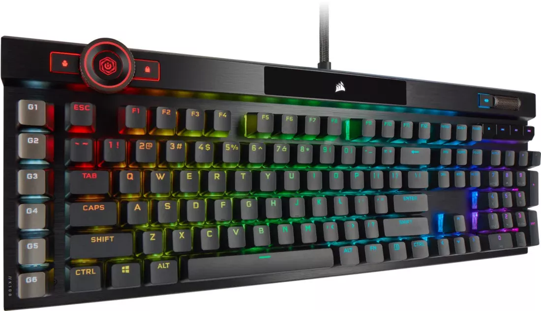 Corsair K100 RGB Optical-Mechanical Gaming Keyboard Review