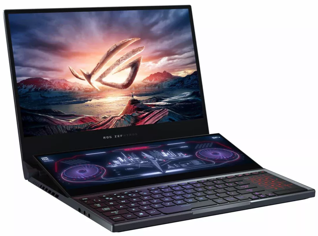 Asus ROG Zephyrus Duo 15 GX550 Review: Two-Screen Cool
