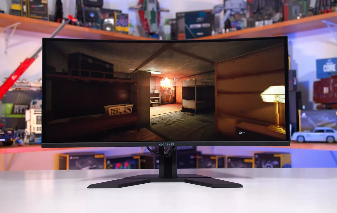 GIGABYTE G34WQC ウルトラワイド 3440x1440 144Hz-