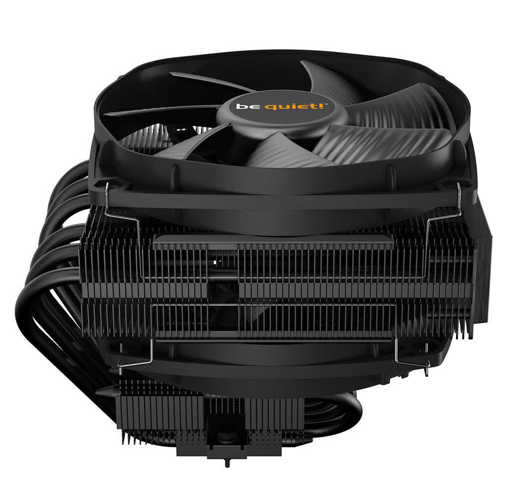 Be Quiet Dark Rock Pro 4 and Dark Rock 4 CPU Coolers Pictured