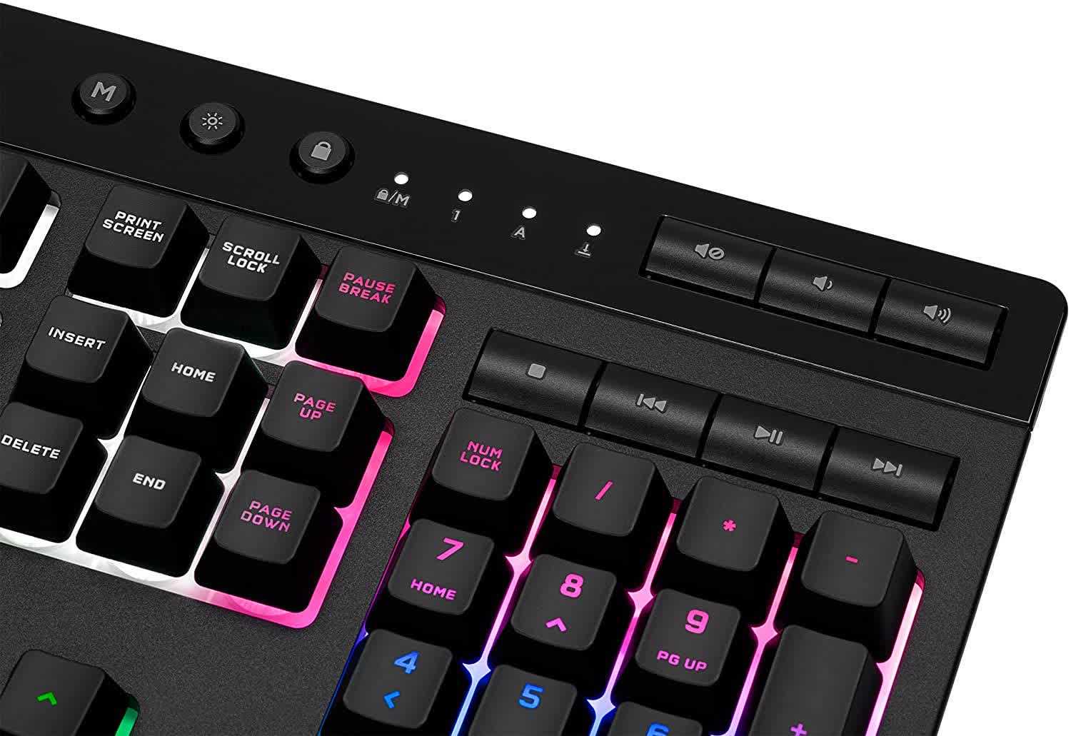 Corsair K55 Core RGB Gaming Keyboard Review - eTeknix