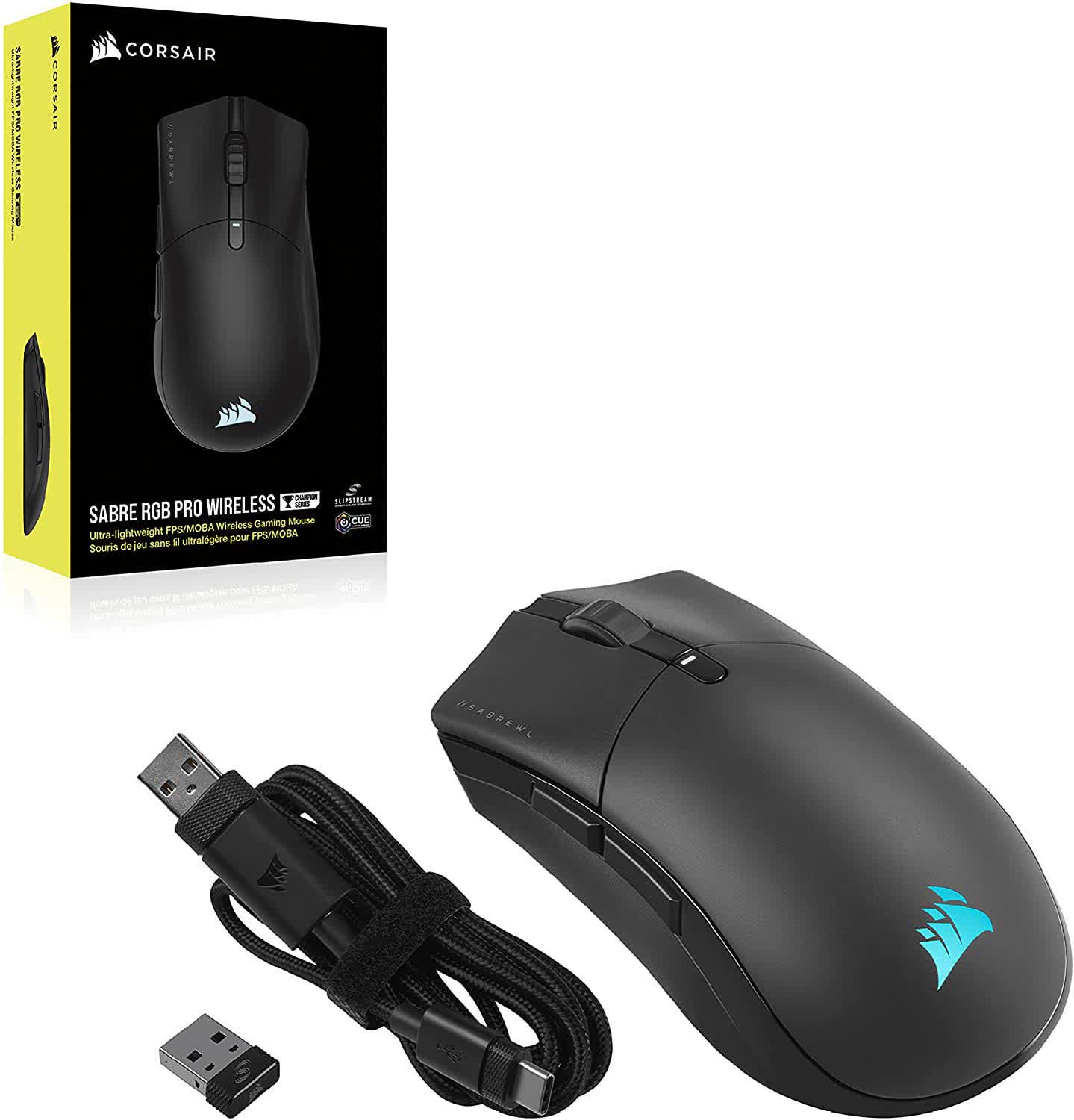 Souris Corsair CORSAIR HARPOON RGB WIRELESS Souris gaming sans fil