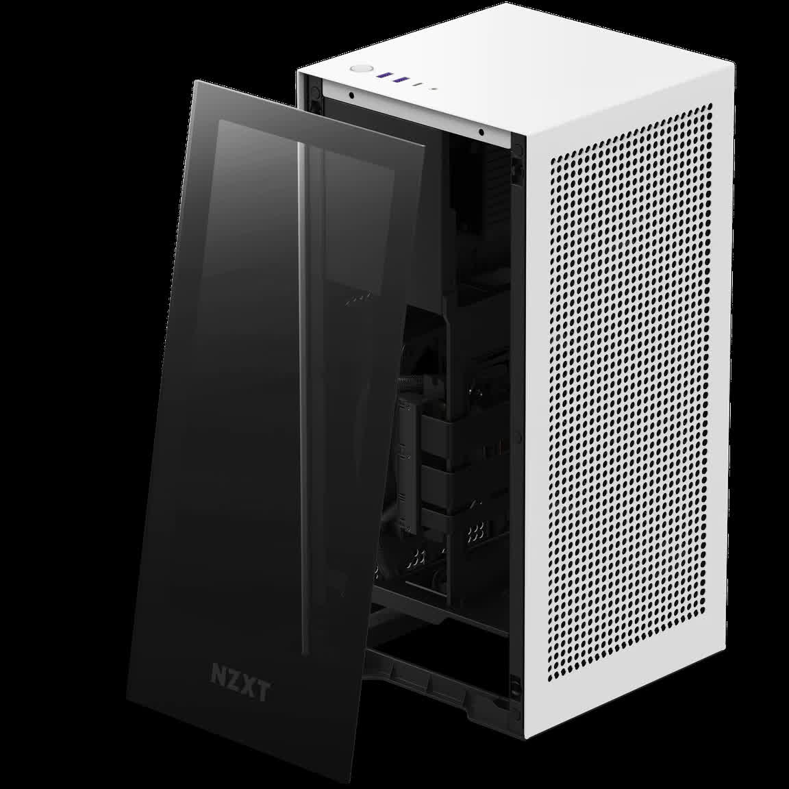 NZXT H1 ホワイト NZXT H1 Review: SFF Excellence, PSU and AIO Included | Tom's