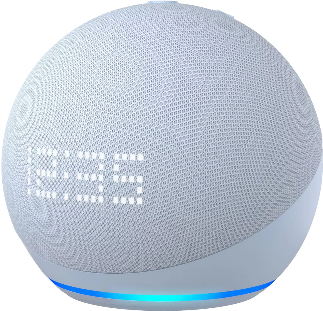 Amazon Echo Dot with Clock (5th Gen)