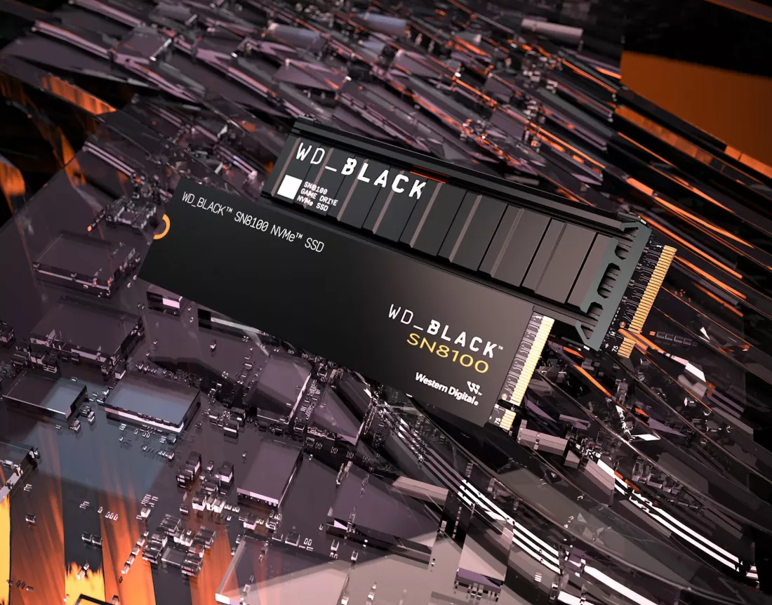 Sandisk WD Black SN8100 PCIe 5.0 SSD