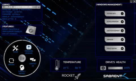 Download Sabrent Rocket Control Panel 1.0.0 Download