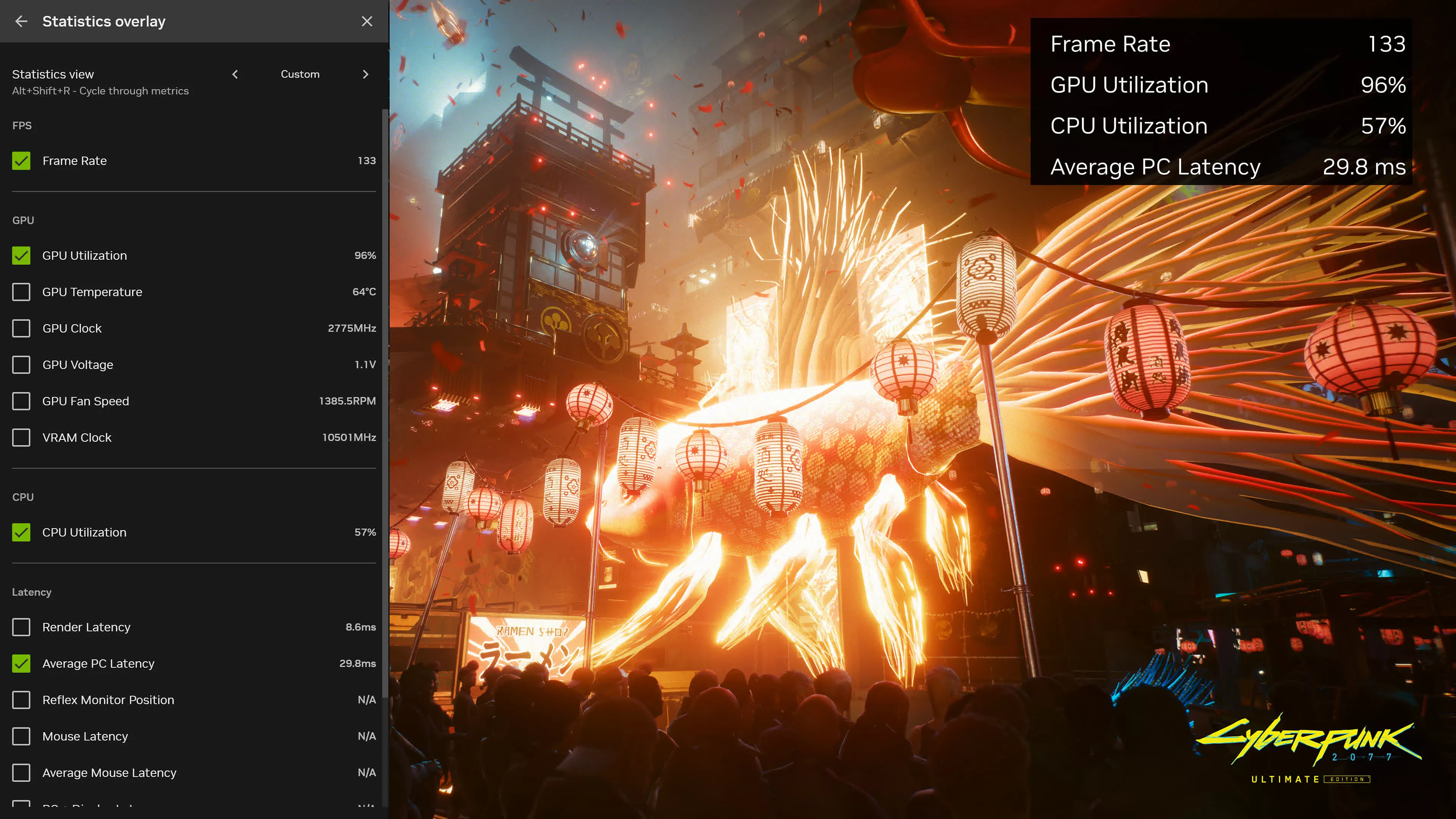 Оверлей и инструменты записи Shadowplay в Nvidia App