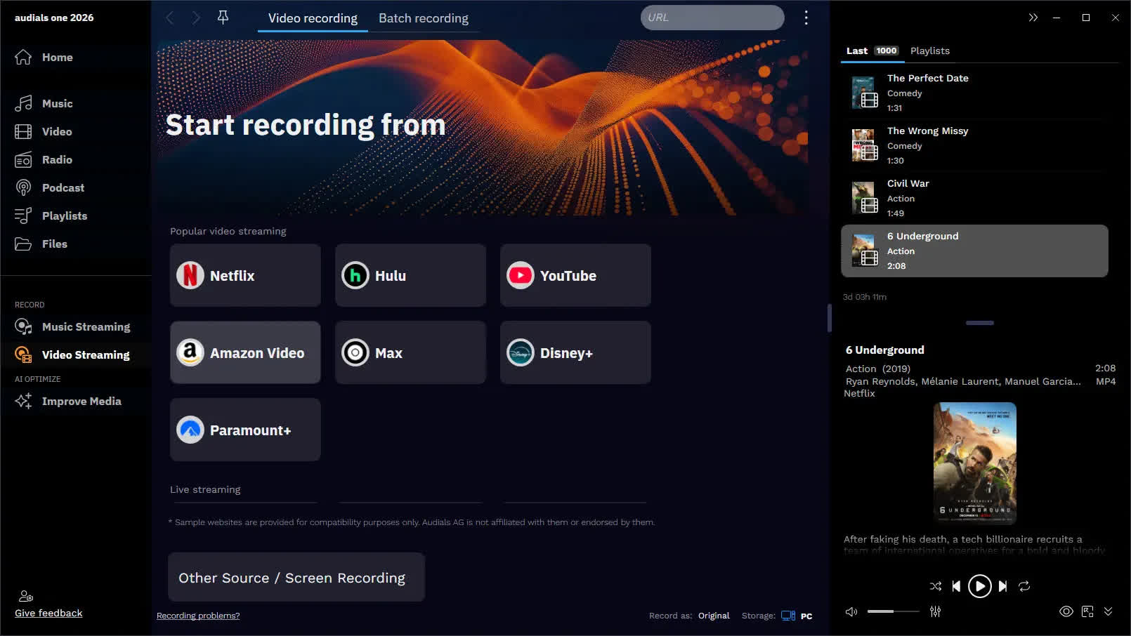 Audials One Download - 2026.0.50.0 | TechSpot