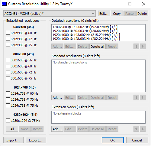 Custom Resolution Utility