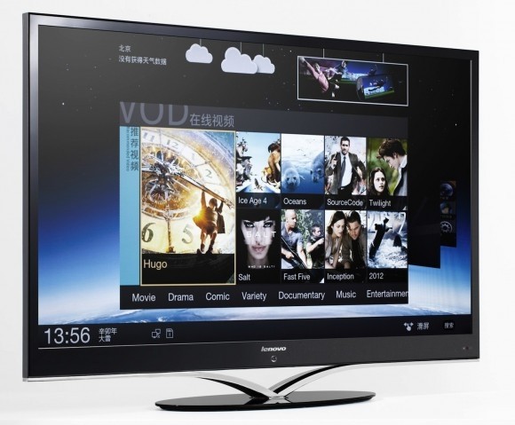 lenovo k91 smart android ces ice cream sandwich smart tv ics ces 21012 4.0
