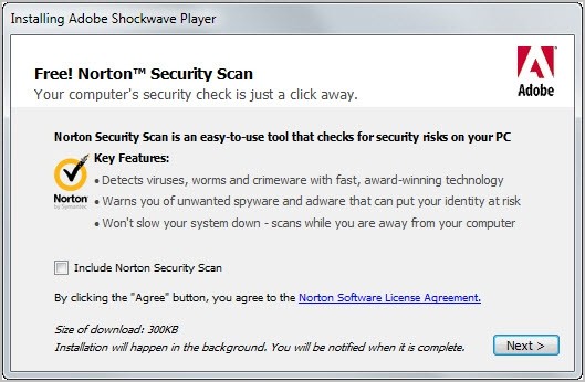 is Shockwave with Norton's security software TechSpot