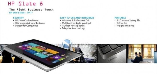 leaked ipad-sized windows tablet windows 8 hp