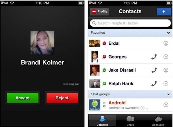 imo ios android voice chat