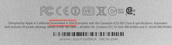 apple mac imac mac mini tim cook made in the usa made in america