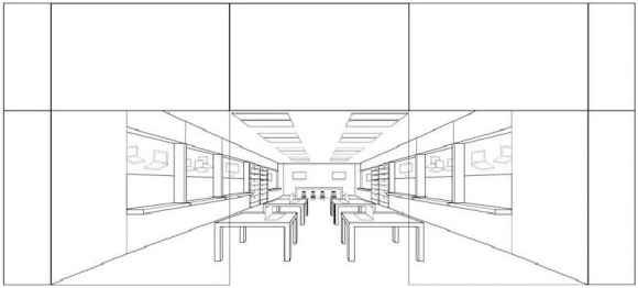 apple trademark design retail store