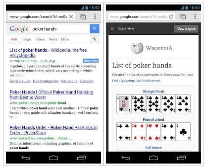 List Of Poker Hands From Best To Worst