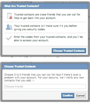 Facebook Trusted Contacts: call friends to recover your account