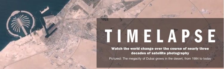 Timelapse project shows how Earth has changed over 28 years