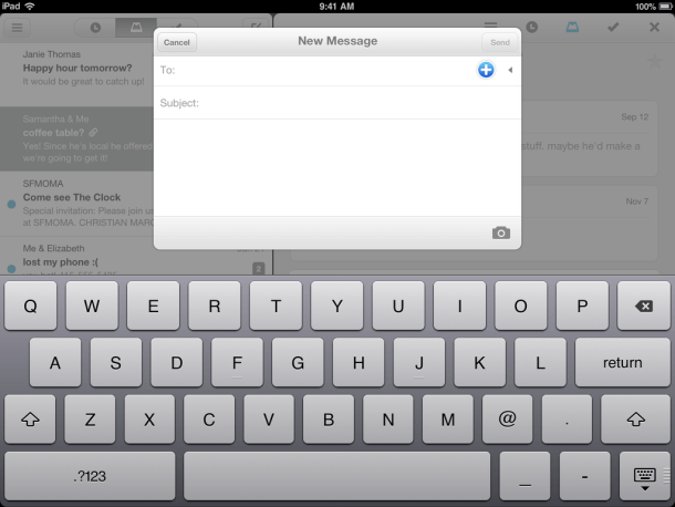 mailbox ipad app