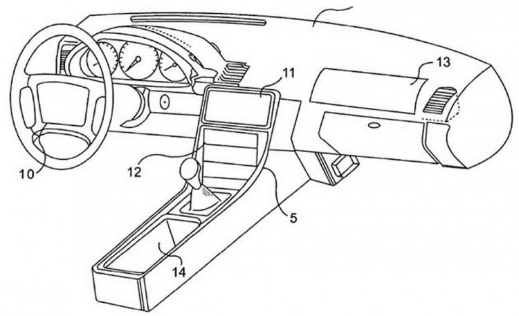 apple patent touchscreen automotive industry ios in the car