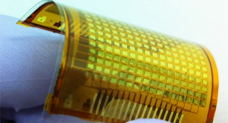 New e-skin pairs flexible electronics with touchscreen technology