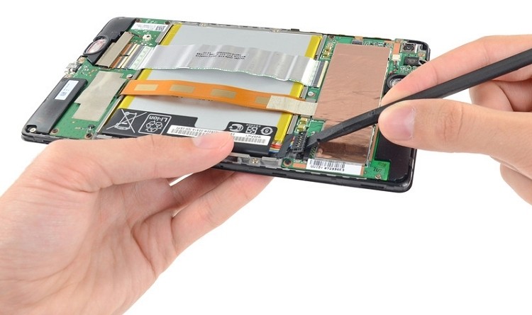 nexus generation teardown google teardown ifixit nexys 7