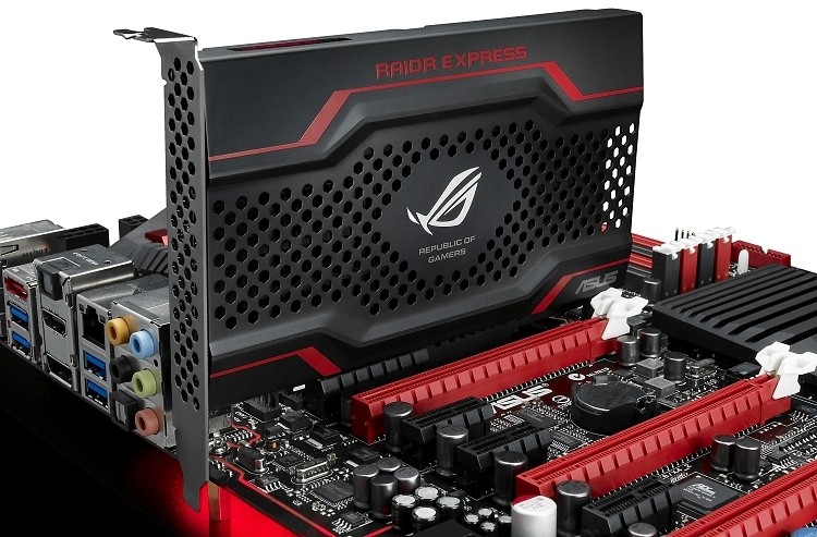 Asus reveals RAIDR Express 240GB PCIe solid state drive