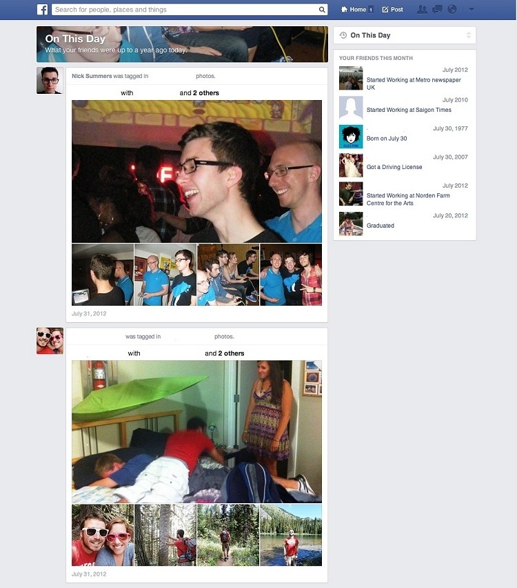 facebook feed
