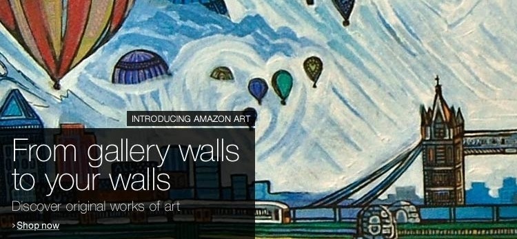 Amazon teams with art galleries, dealers to launch Amazon Art