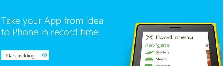 Microsoft's new web tool allows easy Windows Phone app creation
