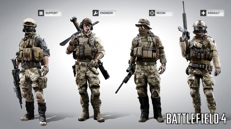 DICE drops new details on Battlefield 4's multiplayer classes